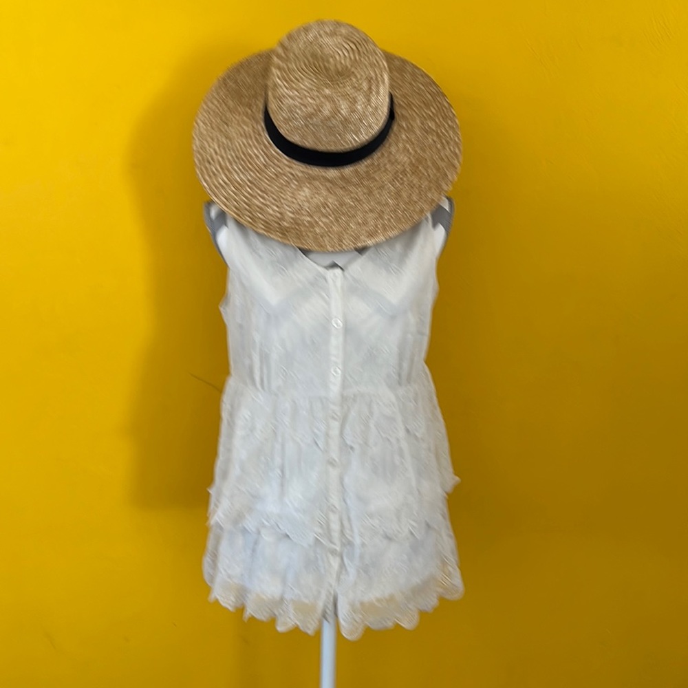 My Collection Large Sleeveless Lace Top